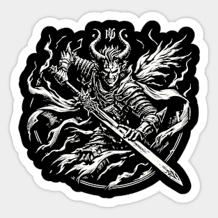 Demon Sticker